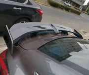 Auto Pearl Roof Wing Rear Spoiler M3 Compatible with All Car |Car Spoiler with Light Weight | Color - Black