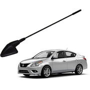 Auto Pearl - Vehicle Roof Mount Rubber Antenna Mast Flexible Car Antenna with Anti-Theft Design and Car Wash Safe - Black