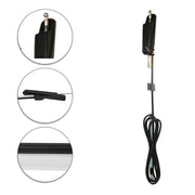 Auto Pearl - Vehicle Roof Mount Rubber Antenna Mast Flexible Car Antenna with Anti-Theft Design and Car Wash Safe - Black -Baleno Visit the Auto Pearl Store