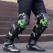 K12 Bike Riding Knee Guard Triumph with Hologram Sticker (Green) - (Set of 2)