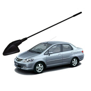 Auto Pearl - APA138 Vehicle Roof Mount Rubber Antenna Mast Flexible Car Antenna with Anti-Theft Design and Car Wash Safe - Black for Kwid/Brezza/Triber/City-ZX