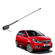 Auto Pearl - Vehicle Roof Mount Rubber Antenna Mast Flexible Car Antenna with Anti-Theft Design and Car Wash Safe - Black - Tiago/Bolt/Altroz