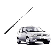 Auto Pearl - Vehicle Roof Mount Rubber Antenna Mast Flexible Car Antenna with Anti-Theft Design and Car Wash Safe - Black -Logan/Verito/Verito Vibe