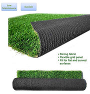 Waterproof Artificial Grass Mat for Balcony | Green Grass Carpet for Balcony | All-Weather Home and Office