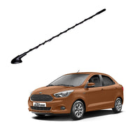 Auto Pearl - Vehicle Roof Mount Rubber Antenna Mast Flexible Car Antenna with Anti-Theft Design and Car Wash Safe - Black