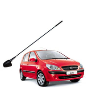 Auto Pearl - APA307 Vehicle Roof Mount Rubber Antenna Mast Flexible Car Antenna with Anti-Theft Design and Car Wash Safe - Black -Spart / Beat / i10 old / Getz