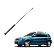 Auto Pearl - Vehicle Roof Mount Rubber Antenna Mast Flexible Car Antenna with Anti-Theft Design and Car Wash Safe - Black -Logan/Verito/Verito Vibe