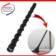 Auto Pearl - APA109 Vehicle Roof Mount Rubber Antenna Mast Flexible Car Antenna with Anti-Theft Design and Car Wash Safe - Black -Bolt / Zest / Hexa / Tigor