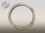 Ring Type Car Steering Wheel Cover (Gold Signature Beige) Compatible with All Cars