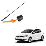 Vehicle Roof Mount Rubber Antenna Mast Flexible with Anti-Theft Design and Car Wash Safe - Black -Altis 2015 / Ameo / Verito / i20 2020 / i20 Elite 2018 / Polo / Capture / Rapid / Verna Fludic / Yeti / Superb / Vento / Verna 4S / i10 Grand 2017 / i20