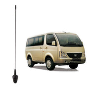 Auto Pearl - APA111 Vehicle Roof Mount Rubber Antenna Mast Flexible Car Antenna with Anti-Theft Design and Car Wash Safe - Black - Indigo/Storm/Ventura/Indica/Palio/Manza/Vista