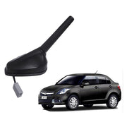 Auto Pearl - Vehicle Roof Mount Rubber Antenna Mast Flexible Car Antenna with Anti-Theft Design and Car Wash Safe - Black -Baleno/Swift/Dzire/S-Cross/Santro 2018/XUV 300/Venue/Harrier/ignis