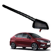 Auto Pearl - APA109 Vehicle Roof Mount Rubber Antenna Mast Flexible Car Antenna with Anti-Theft Design and Car Wash Safe - Black -Bolt / Zest / Hexa / Tigor