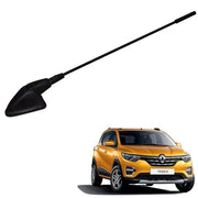 Auto Pearl - APA138 Vehicle Roof Mount Rubber Antenna Mast Flexible Car Antenna with Anti-Theft Design and Car Wash Safe - Black for Kwid/Brezza/Triber/City-ZX