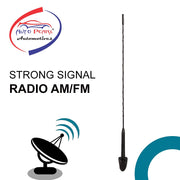 Auto Pearl Car Audio Roof Antenna for- Black for Scorpio