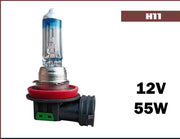 Sapphire Series H11 Cool Blue Halogen Head Light Bulb (55W, 12V) Compatible for most of the cars