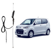 Auto Pearl - Vehicle Roof Mount Rubber Antenna Mast Flexible Car Antenna with Anti-Theft Design and Car Wash Safe - Black -WagonR Stingray