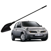 Auto Pearl - APA111 Vehicle Roof Mount Rubber Antenna Mast Flexible Car Antenna with Anti-Theft Design and Car Wash Safe - Black -GOPLUS / Terrano / Duster / Lodgy / Pulse / Micra