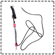Auto Pearl - APA109 Vehicle Roof Mount Rubber Antenna Mast Flexible Car Antenna with Anti-Theft Design and Car Wash Safe - Black -Innova /Old Innova / Qualis /Corolla