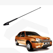 Auto Pearl - Vehicle Roof Mount Rubber Antenna Mast Flexible Car Antenna with Anti-Theft Design and Car Wash Safe - Black
