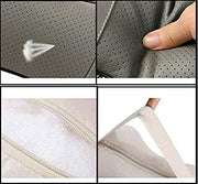 Black Red Fabric Car Pillow Cushion for Universal For Car  (Rectangular)