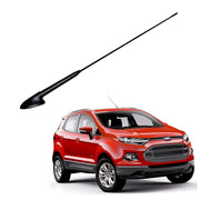 Auto Pearl - Vehicle Roof Mount Rubber Antenna Mast Flexible Car Antenna with Anti-Theft Design and Car Wash Safe - Black