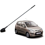 Auto Pearl - APA307 Vehicle Roof Mount Rubber Antenna Mast Flexible Car Antenna with Anti-Theft Design and Car Wash Safe - Black -Spart / Beat / i10 old / Getz