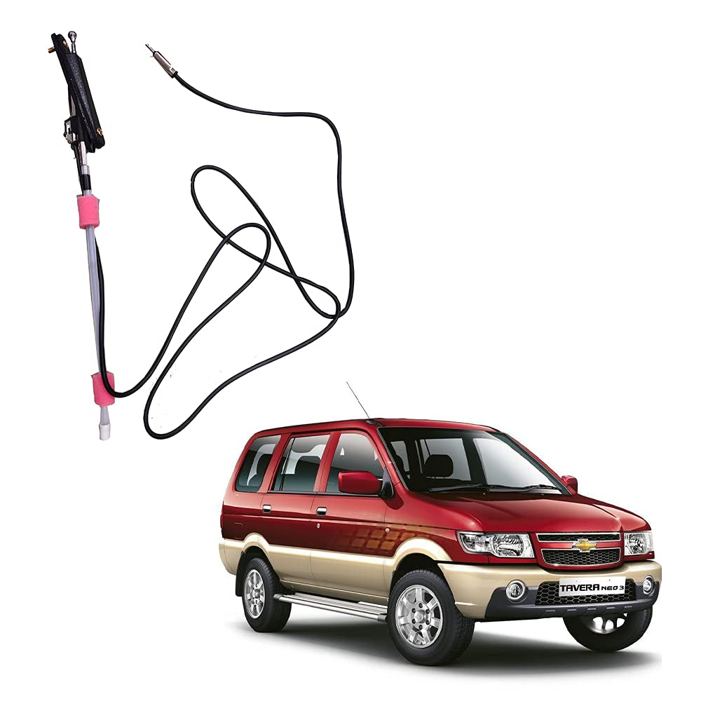 Auto Pearl Car Audio Roof Antenna for-New Tavera / Old Tavera (Black)