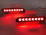 Car Arrow Led Rear Bumper Drl Brake Light Cat Eye Reflector for Car Arrow Led Rear Bumper DRL Brake Light Cat Eye Reflector for Baleno, Baleno Altura, Ciaz, Ertiga, Ritz, S-Cross, Celerio, WagonR