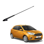 Auto Pearl - Vehicle Roof Mount Rubber Antenna Mast Flexible Car Antenna with Anti-Theft Design and Car Wash Safe - Black