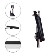 Auto Pearl - Vehicle Roof Mount Rubber Antenna Mast Flexible Car Antenna with Anti-Theft Design and Car Wash Safe - Black -Alto/Old WagonR/Zen
