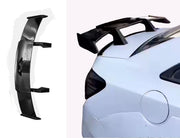 Auto Pearl Roof Wing Rear Spoiler Compatible with All Car |Car Spoiler with Light Weight | Color - Black