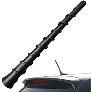 Auto Pearl - APA109 Vehicle Roof Mount Rubber Antenna Mast Flexible Car Antenna with Anti-Theft Design and Car Wash Safe - Black -Bolt / Zest / Hexa / Tigor