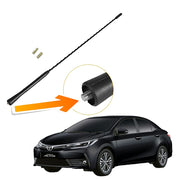 Vehicle Roof Mount Rubber Antenna Mast Flexible with Anti-Theft Design and Car Wash Safe - Black -Altis 2015 / Ameo / Verito / i20 2020 / i20 Elite 2018 / Polo / Capture / Rapid / Verna Fludic / Yeti / Superb / Vento / Verna 4S / i10 Grand 2017 / i20