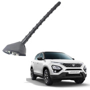 Auto Pearl - Vehicle Roof Mount Rubber Antenna Mast Flexible Car Antenna with Anti-Theft Design and Car Wash Safe - Black -Baleno/Swift/Dzire/S-Cross/Santro 2018/XUV 300/Venue/Harrier/ignis