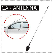 Auto Pearl - APA307 Vehicle Roof Mount Rubber Antenna Mast Flexible Car Antenna with Anti-Theft Design and Car Wash Safe - Black -Spart / Beat / i10 old / Getz