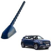 Auto Pearl - Vehicle Roof Mount Rubber Antenna Mast Flexible Car Antenna with Anti-Theft Design and Car Wash Safe - Black -Baleno/Swift/Dzire/S-Cross/Santro 2018/XUV 300/Venue/Harrier/ignis