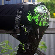 K12 Bike Riding Knee Guard Triumph with Hologram Sticker (Green) - (Set of 2)