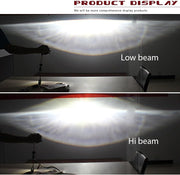 Auto Pearl Metal 3 Inch Bi-Xenon HID Auto Car-Styling Fog Light Projector Lens Hi/Lo Universal Car Retrofit H8 H9 H11 HID Led Bulb compatible with All Car