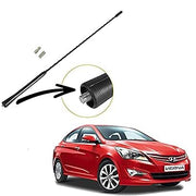 Vehicle Roof Mount Rubber Antenna Mast Flexible with Anti-Theft Design and Car Wash Safe - Black -Altis 2015 / Ameo / Verito / i20 2020 / i20 Elite 2018 / Polo / Capture / Rapid / Verna Fludic / Yeti / Superb / Vento / Verna 4S / i10 Grand 2017 / i20