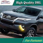 Car Fog Lamp LED Reflector for Toyota Fortuner (Set of 2)