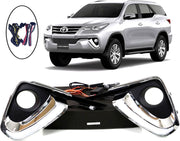 Car Fog Lamp LED Reflector for Toyota Fortuner (Set of 2)