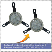 Car Fog Lamp Lights compatible with Tavera (Set of 2)