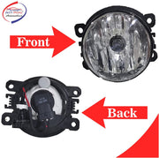 Car Fog Lamp Lights Without Wiring kit and Switch Compatible with- Tata Zest (Set of 2)
