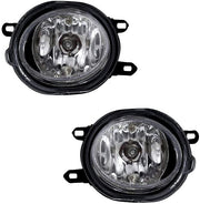 Car Fog Lamp Lights With Wiring kit and Switch Compatible with- Indica Old, Indica Vista (Without Plastic Sash Cover) ( Small, Set of 2)