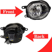 Car Fog Lamp Lights With Wiring kit and Switch Compatible with- Verito Vabe (Without Plastic Sash Cover) (Medium, Set of 2)