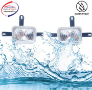 Fog Lamp Compatible with- TUV 300 (Set of 2, Black)