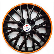 Press Type Hubcap Phoenix Wheel Cover Replacements for OEM Steel Wheels Polypropylene Material with Retention Ring | Set of 4 Pcs