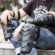 Protective Knee Sleeve 2 Pcs, Black Arti-Large Foam Pads compatible with All Bike (4 Pcs)