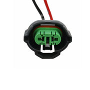 H8 Headlight Bulb Right Angle Ceramic Socket Plug Connector Adapter Wiring Harness (2 Pcs.)